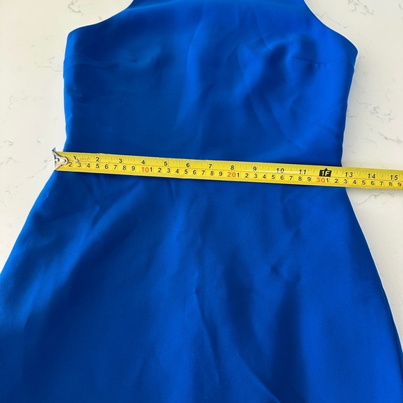 Amanda Uprichard Marshall Mock Neck Cocktail Minidress - Picture 6 of 11